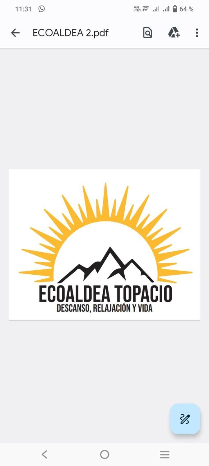 Eco Aldea Topacio Sasaima Esterno foto